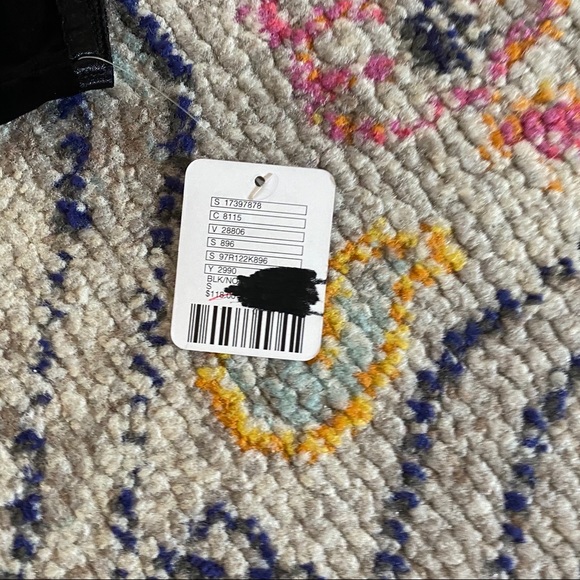 Free people black fringe sequin open top - Picture 4 of 4